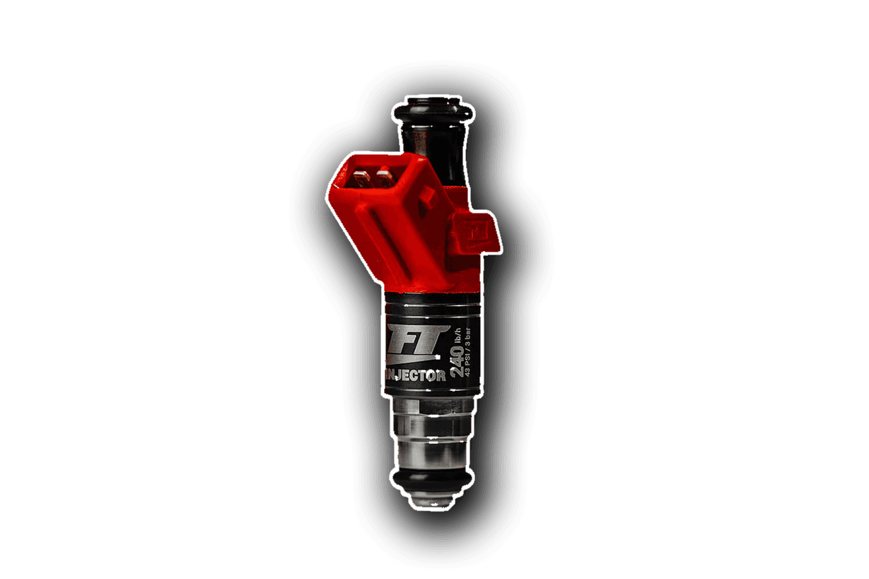 FuelTech FT Injector 240 lb/h high flow fuel injector for performance engines rated at 43 PSI 3 bar